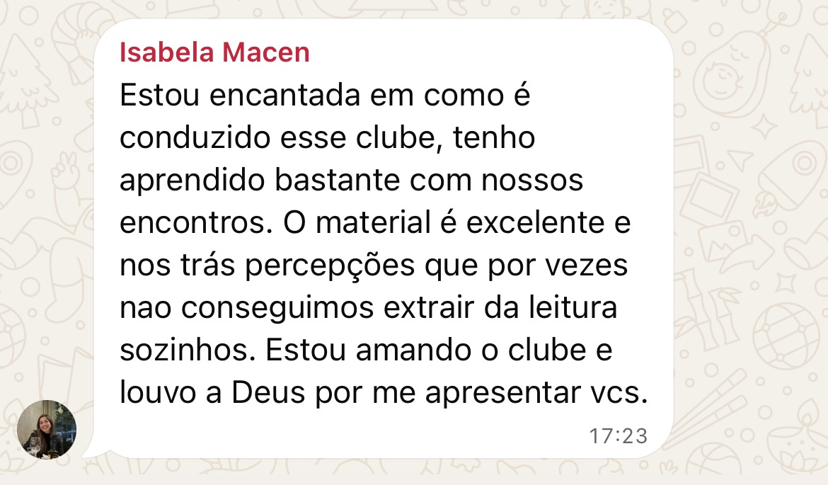 Depoimento de Isabela Macen